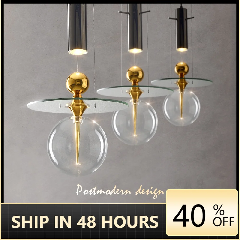 Nordic Creative LED Pendant Light Kitchen Island Clear Glass Ball Hanging Lamp Restaurant Bar Bedroom Bedside Simple Fixtures
Nordic Creative LED Pendant Light Kitchen Island Clear Glass Ball Hanging Lamp Restaurant Bar Bedroom Bedside Simple Fixtures