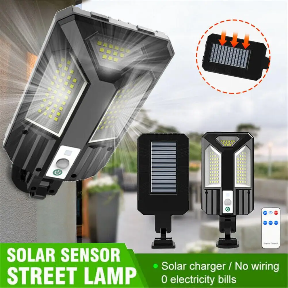 880000lm Led Solar Street Lamp Motion Sensor Light 3 Lighting Modes Super Bright Garden Outdoor Street Light WIth Remote
880000lm Led Solar Street Lamp Motion Sensor Light 3 Lighting Modes Super Bright Garden Outdoor Street Light WIth Remote
