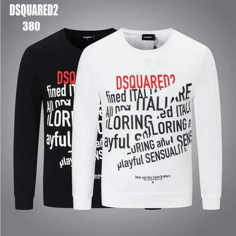 Dsquared2 Женщины/Мужчины Классический Буквенный логотип Печатный унисекс Повседневный с длинным рукавом Свитшот DS380 #
Dsquared2 Женщины/Мужчины Классический Буквенный логотип Печатный унисекс Повседневный с длинным рукавом Свитшот DS380 #