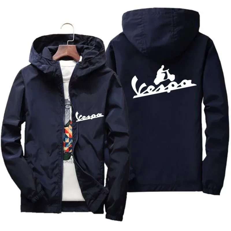 Men's Vespa Motorcycle Windbreaker Pilot Jacket Male Clothes Bomber Zipper Hooded Plus Size Cycling Coat Thin Jacket Casual 7XL
Men's Vespa Motorcycle Windbreaker Pilot Jacket Male Clothes Bomber Zipper Hooded Plus Size Cycling Coat Thin Jacket Casual 7XL