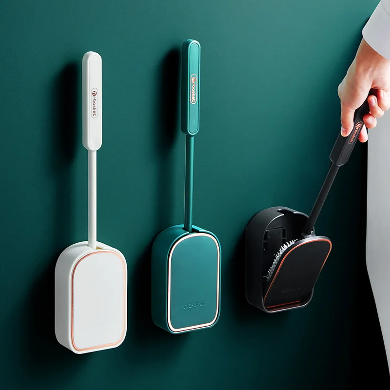 Light Luxury Silicone Toilet Brush Household No Dead Ends New Type Punch-free Toilet Brush Wall-mounted Toilet Brush Set
Light Luxury Silicone Toilet Brush Household No Dead Ends New Type Punch-free Toilet Brush Wall-mounted Toilet Brush Set