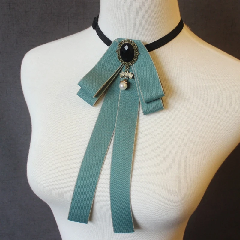 Women Men Vintage Luxury Diamond Ribbon Bow Tie Brooch with Faux Pearl Pendant Jewelry Collar Pin Shirt Adjustable Bowknot
Women Men Vintage Luxury Diamond Ribbon Bow Tie Brooch with Faux Pearl Pendant Jewelry Collar Pin Shirt Adjustable Bowknot