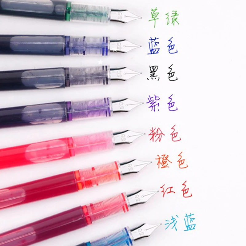 Fountain Pen High Quality Large Capacity Classic Fashion Transparent Color Ink Stationery Office School Supplies
Fountain Pen High Quality Large Capacity Classic Fashion Transparent Color Ink Stationery Office School Supplies