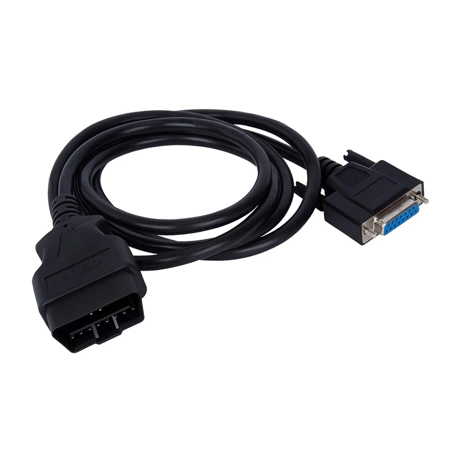 

OBD II OBD2 16 Pin Male to Female Extension Cable OBD 2 to dB15 Male OBDII Cable Diagnostic Extender Cord Adapter Adapter Cable
