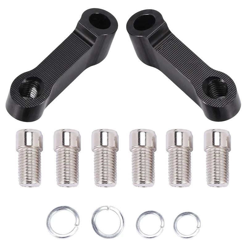 CNC Universal Aluminum 10Mm Motorcycle Mirror Mount Riser Extenders Spacers Extension Adapter Adaptor Moto M10 Accessories
CNC Universal Aluminum 10Mm Motorcycle Mirror Mount Riser Extenders Spacers Extension Adapter Adaptor Moto M10 Accessories