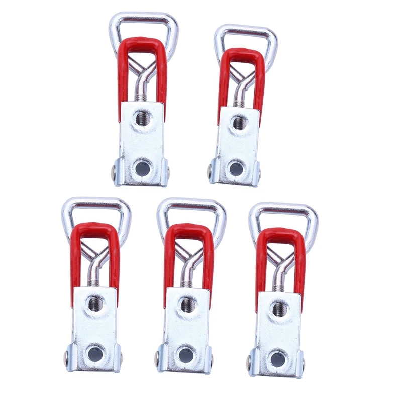 20PC Adjustable Toggle Clamp Pull Action Latch Hand 100KG/220Lbs Holding Capacity
20PC Adjustable Toggle Clamp Pull Action Latch Hand 100KG/220Lbs Holding Capacity