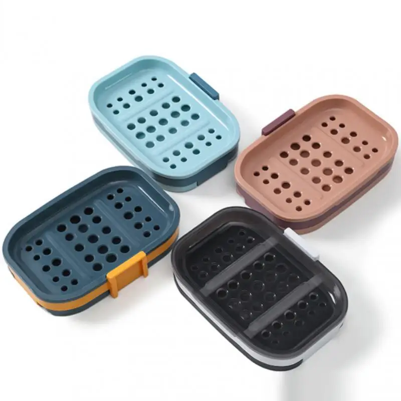Soap Container Box Strong Sealing Travel Soap Holder Durable Soap Case Easy to Clean Bar Soap Container Soap Dish for Bathroom
Soap Container Box Strong Sealing Travel Soap Holder Durable Soap Case Easy to Clean Bar Soap Container Soap Dish for Bathroom
