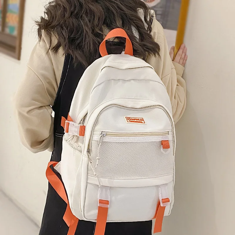 Trendy Women Mesh School Bag Lady Nylon College Backpack Fashion Kawaii Female Laptop Backpack Cool Girl Travel Student Net Bags
Trendy Women Mesh School Bag Lady Nylon College Backpack Fashion Kawaii Female Laptop Backpack Cool Girl Travel Student Net Bags