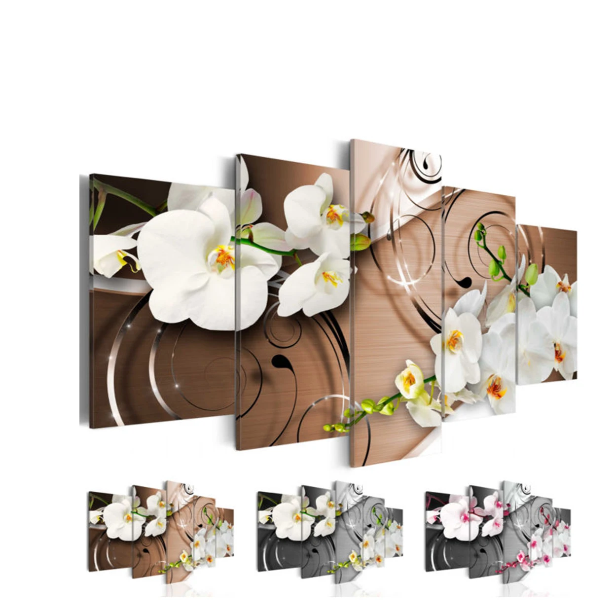 Unframe Modern Oil Painting on Canvas Abstract Flower Orchid Wall Decor Hanging Decor for Living Room High Quality,Choose Size:3
Unframe Modern Oil Painting on Canvas Abstract Flower Orchid Wall Decor Hanging Decor for Living Room High Quality,Choose Size:3
