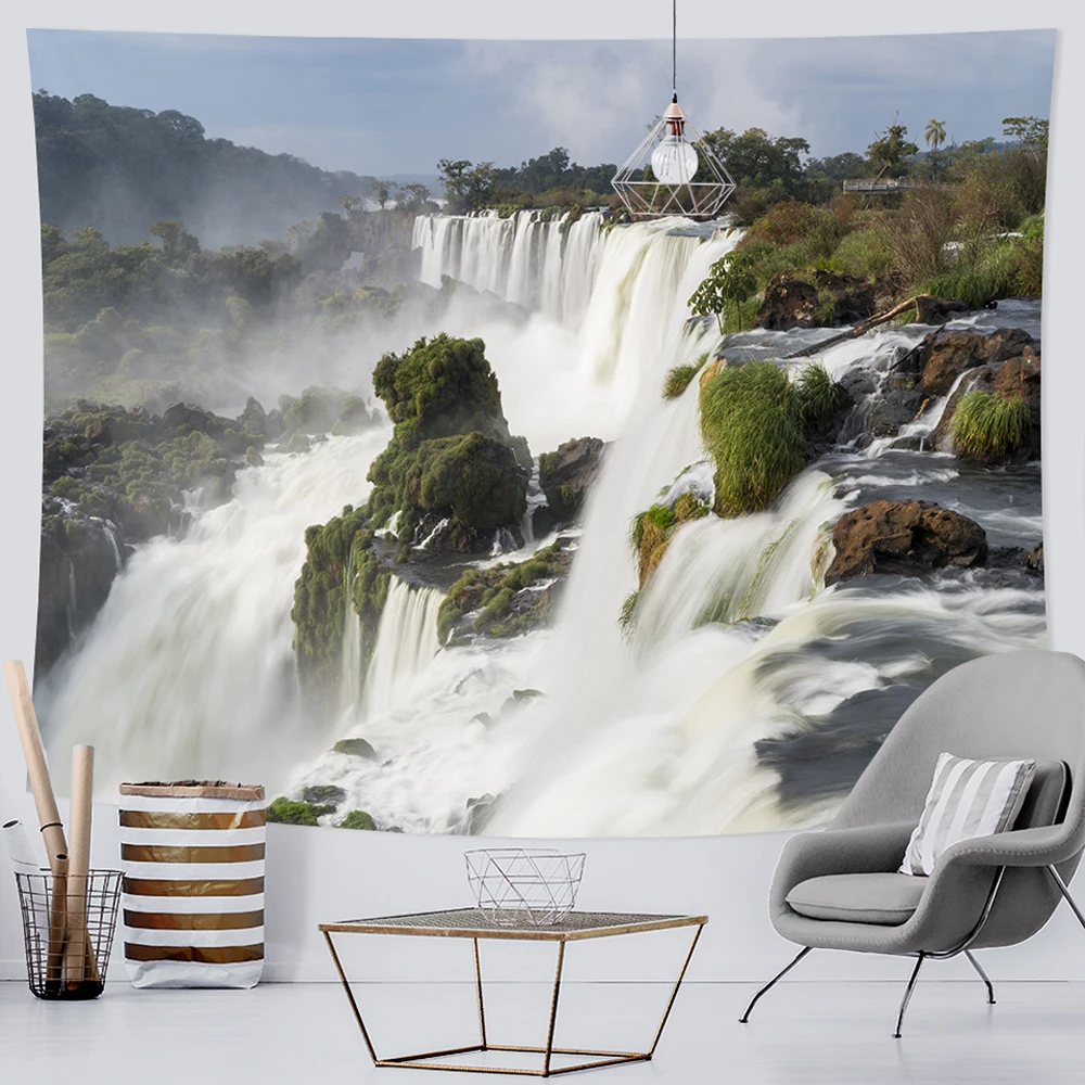 Bohemian Beautiful spectacular Waterfall Forest Art Deco tapestry background Wall Room Aesthetic Bedroom Living Room Home decor
Bohemian Beautiful spectacular Waterfall Forest Art Deco tapestry background Wall Room Aesthetic Bedroom Living Room Home decor