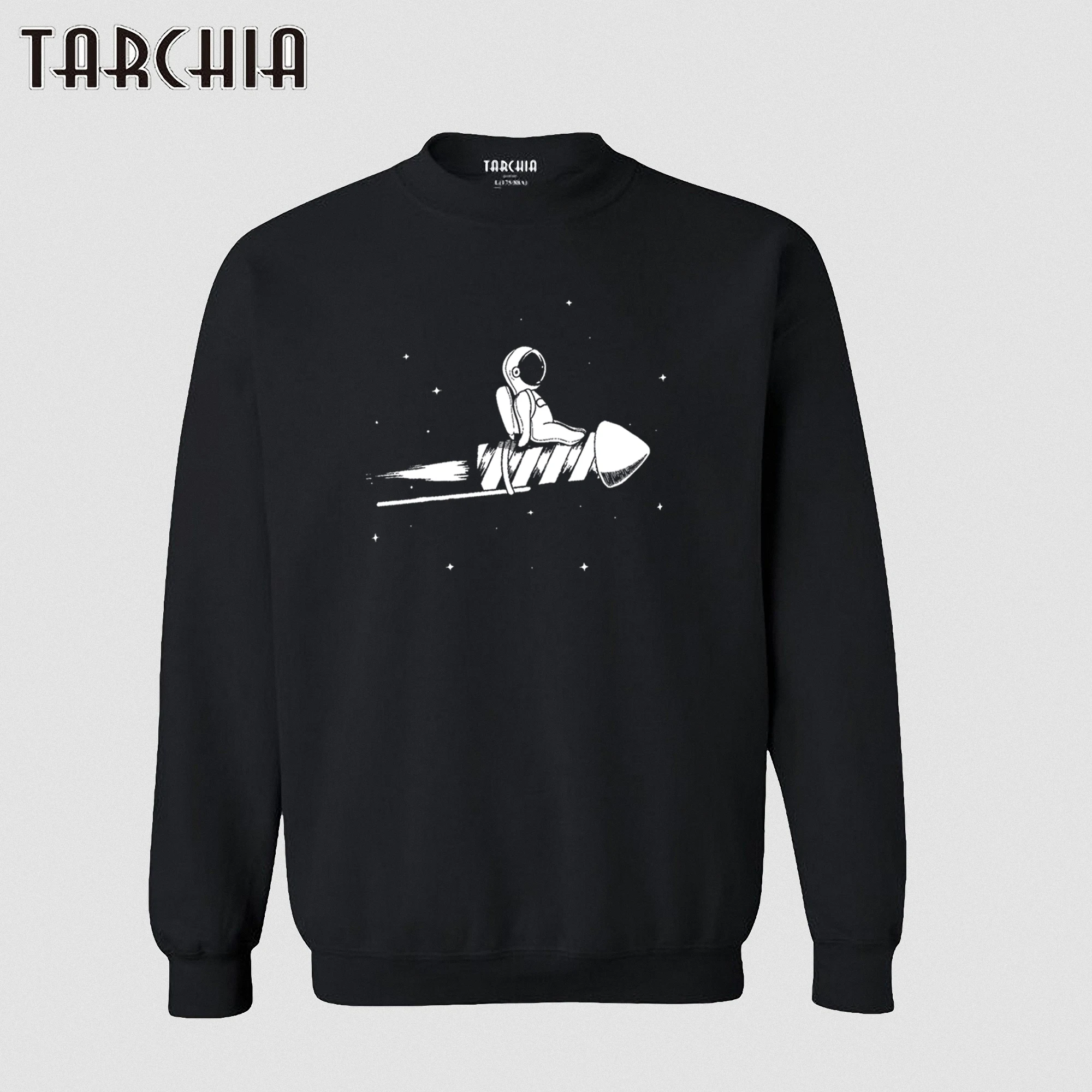 TARCHIA Men Hoodies Fashion Astronauts ride rockets Long Sleeve O-Neck Hip Hop Sweatshirt Autumn Spring Mens Pullover Tops
TARCHIA Men Hoodies Fashion Astronauts ride rockets Long Sleeve O-Neck Hip Hop Sweatshirt Autumn Spring Mens Pullover Tops