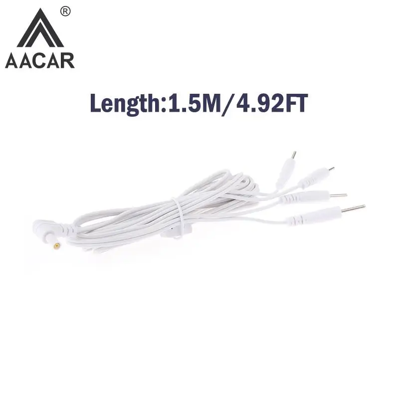4Pins Head 2.35mm Plug Tens Acupuncture Electrical Nerve Muscle Stimulator For 4way Type Electrode Cable Line Wire
4Pins Head 2.35mm Plug Tens Acupuncture Electrical Nerve Muscle Stimulator For 4way Type Electrode Cable Line Wire