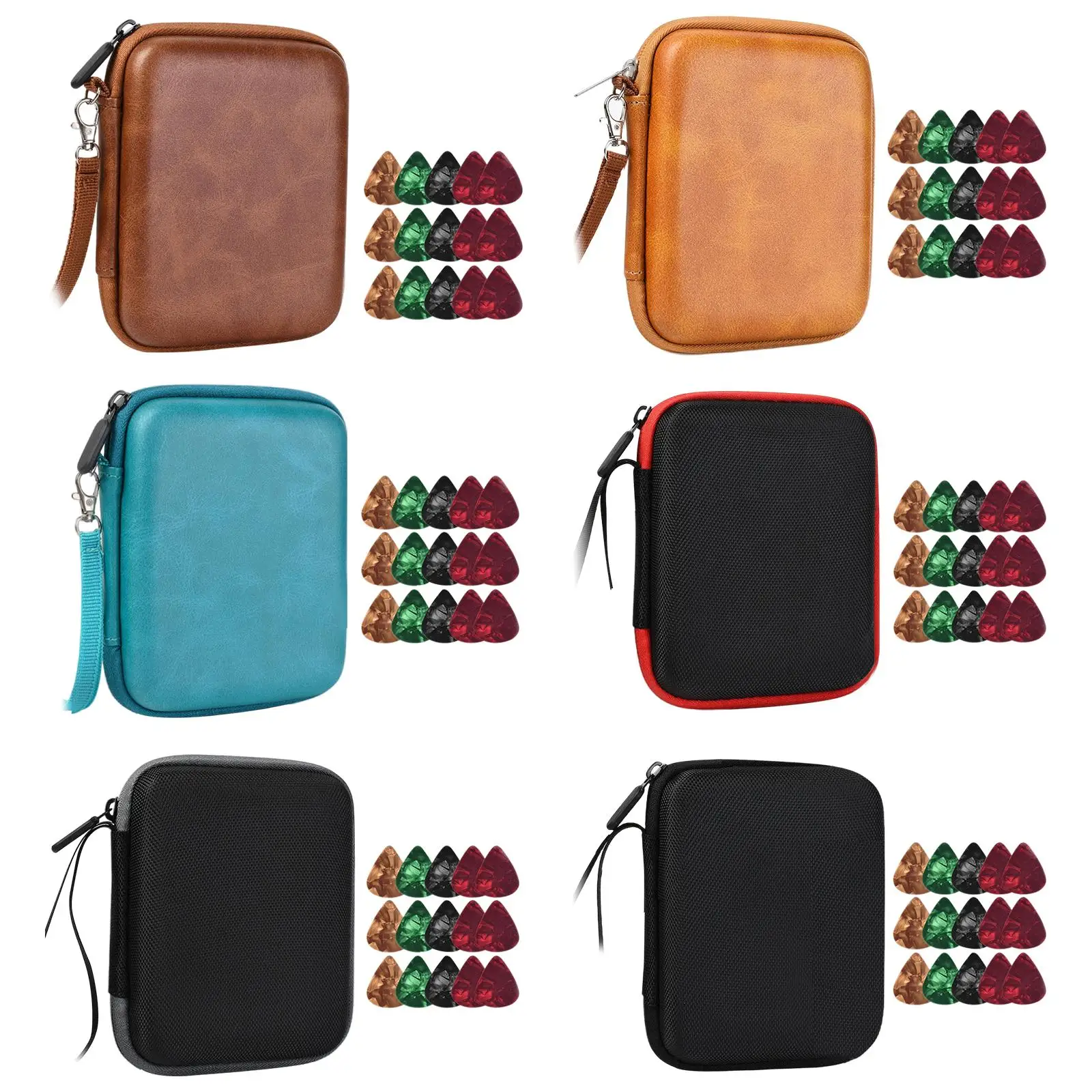 Guitar Pick Holder Case with 15 Picks Large Capacity Protective Portable Guitar Player Guitar Pick Box Guitar Picks Organizer
Guitar Pick Holder Case with 15 Picks Large Capacity Protective Portable Guitar Player Guitar Pick Box Guitar Picks Organizer