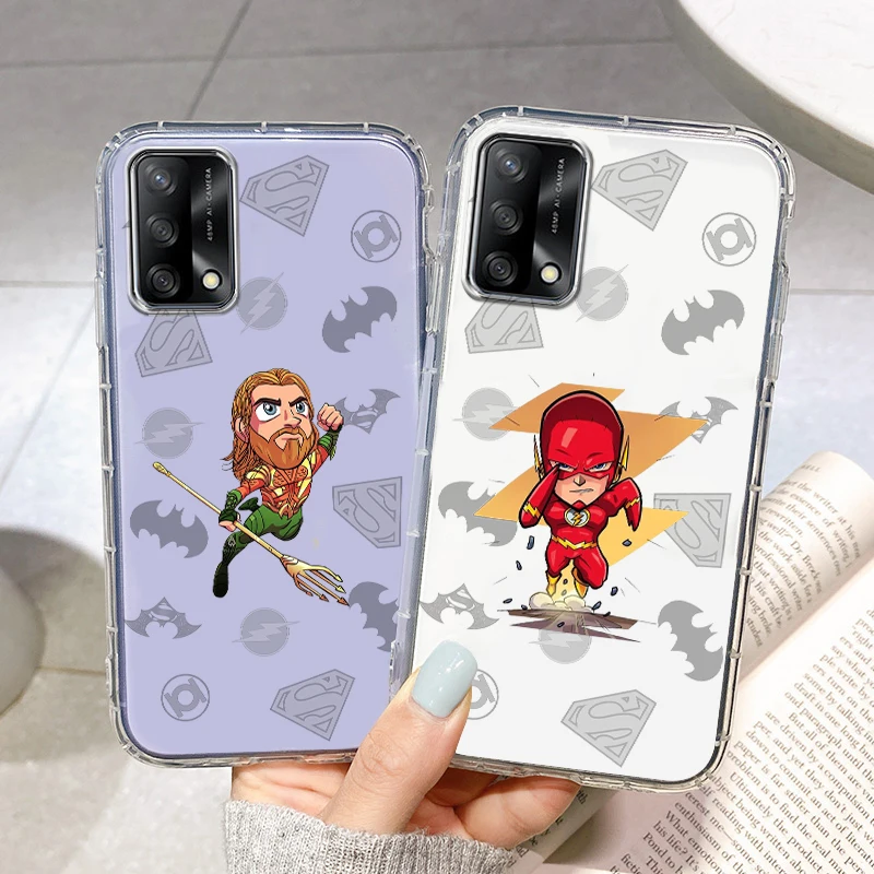 Aquaman The Flash Cartoon Phone Case For OPPO Find X6 X5 X3 F21 Neo Lite A96 A57 A77 A74 A76 A55 A54 A53 K10 5G Transparent
Aquaman The Flash Cartoon Phone Case For OPPO Find X6 X5 X3 F21 Neo Lite A96 A57 A77 A74 A76 A55 A54 A53 K10 5G Transparent