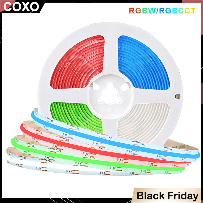 COXO Светодиодная лента RGBW RGBCCT 840 светодиодов DC24V
COXO Светодиодная лента RGBW RGBCCT 840 светодиодов DC24V