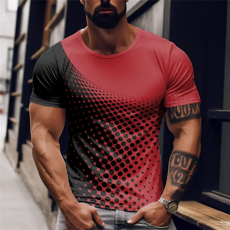 Summer Men'S T-Shirt Street Short Sleeve Polka Dots Print T Shirts Fashion Loose Top Oversized O-Neck Clothed Casual Vintage Tee
Summer Men'S T-Shirt Street Short Sleeve Polka Dots Print T Shirts Fashion Loose Top Oversized O-Neck Clothed Casual Vintage Tee