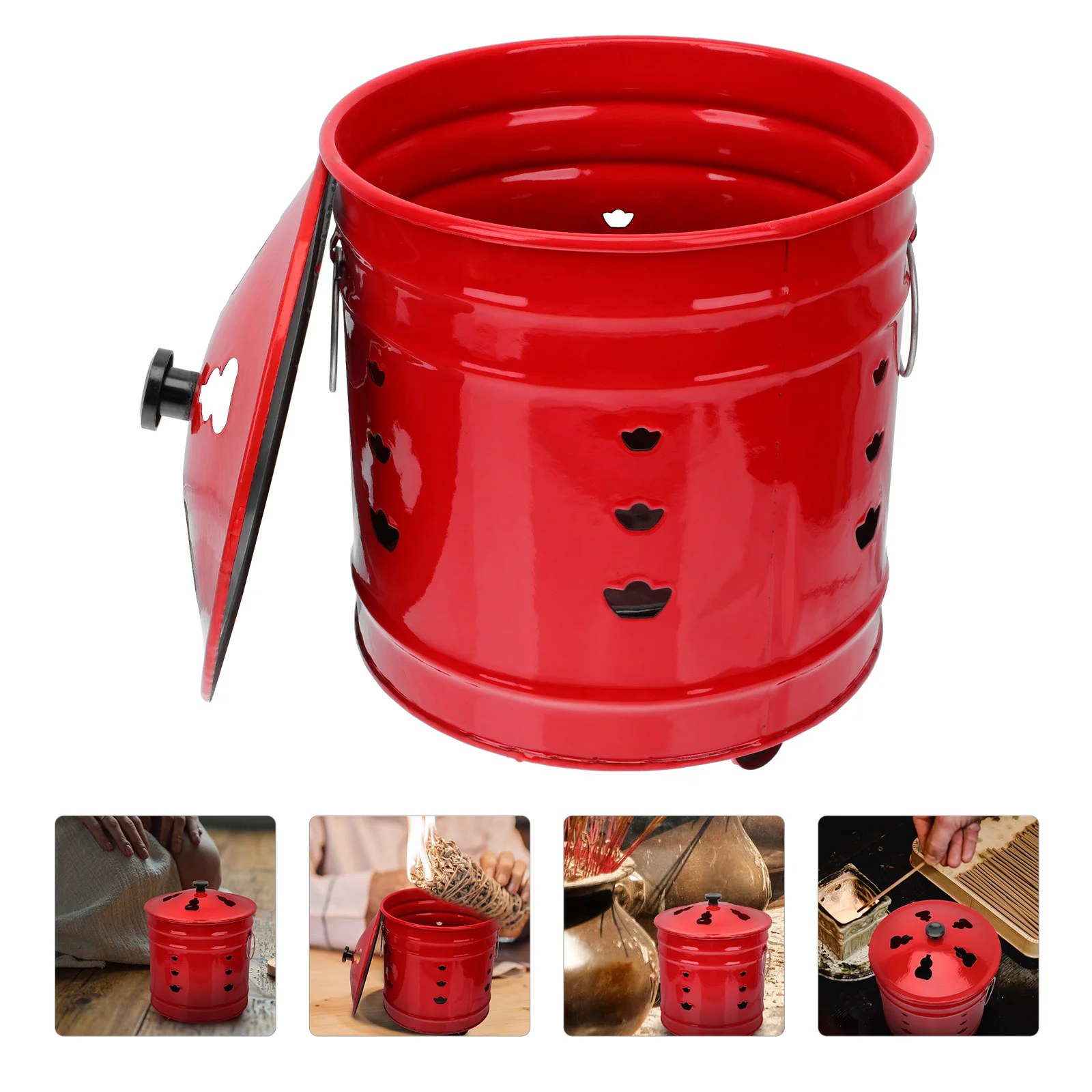 1pc Paper Burning Bowl Incinerator Can Yard Waste Burn Drum Burning Fire Bowl Ancestor Money Burning Pot
1pc Paper Burning Bowl Incinerator Can Yard Waste Burn Drum Burning Fire Bowl Ancestor Money Burning Pot