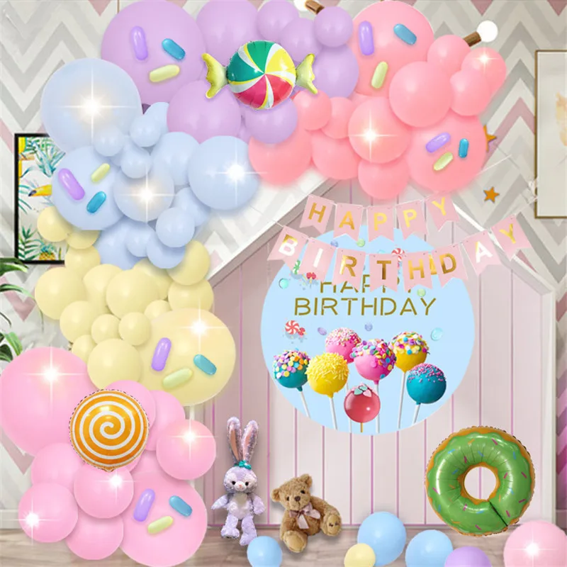 Happy Birthday Party Balloons Garland Arch Balloon Kids Birthday Party Decoration Supplies for Baby Shower Wedding Decor Globos
Happy Birthday Party Balloons Garland Arch Balloon Kids Birthday Party Decoration Supplies for Baby Shower Wedding Decor Globos