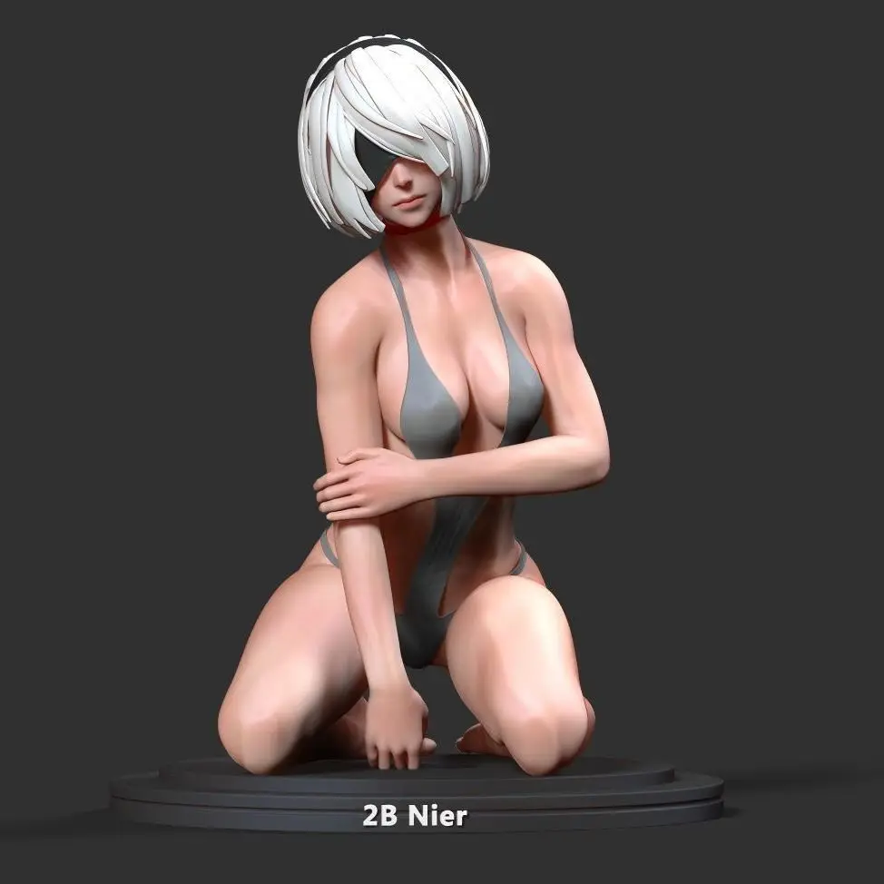 75mm,50mm, miniature model resin figure , 2B – Nier , Unassembled and unpainted kit
75mm,50mm, miniature model resin figure , 2B – Nier , Unassembled and unpainted kit