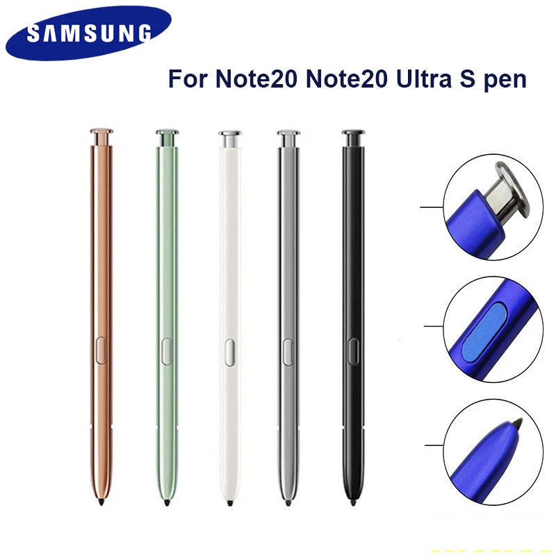 Original Samsung Galaxy Note 20 Ultra Note 20 5G Stylus Pen N985 N986 N980 N981 Stylus Touch Screen Pencil SPen With Bluetooth
Original Samsung Galaxy Note 20 Ultra Note 20 5G Stylus Pen N985 N986 N980 N981 Stylus Touch Screen Pencil SPen With Bluetooth