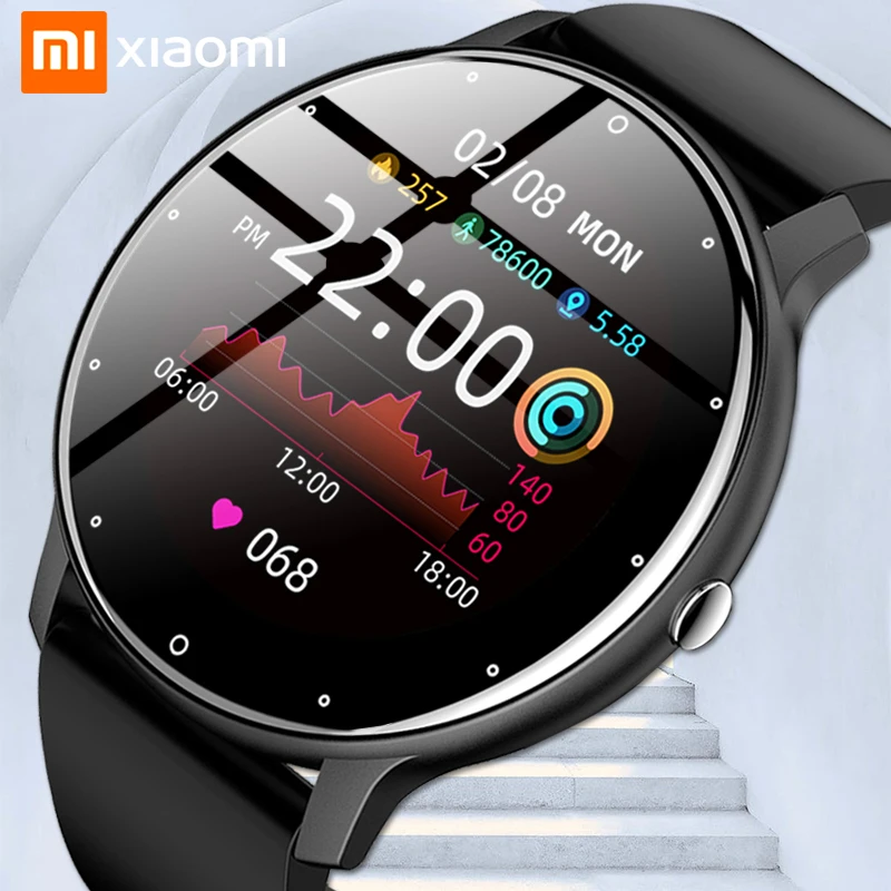 Xiaomi Fashion Smart Watch Men Fitness Bracelet Heart Rate Blood Pressure Monitoring Sports Tracker Smartwatch Gift for Women
Xiaomi Fashion Smart Watch Men Fitness Bracelet Heart Rate Blood Pressure Monitoring Sports Tracker Smartwatch Gift for Women