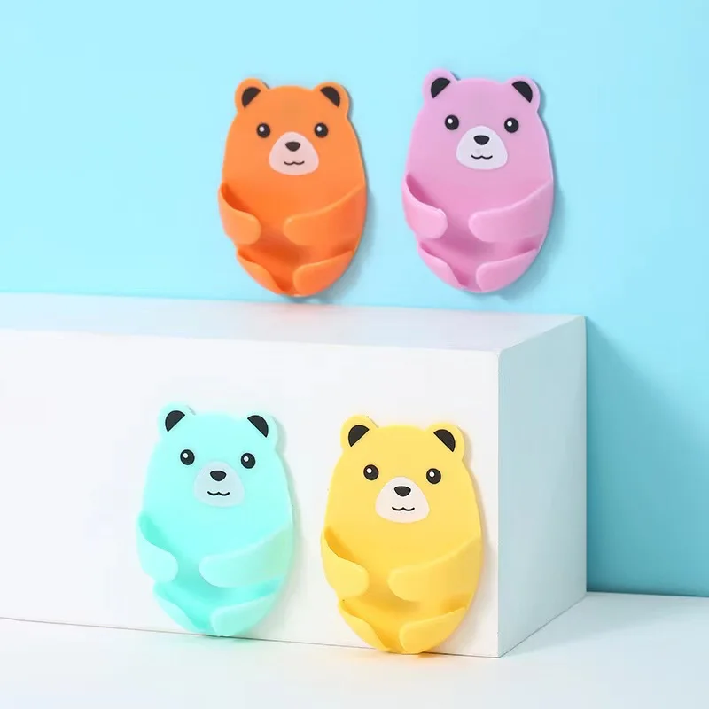 Plug Hook Cartoon Bear No Punching Power Socket Kitchen Supplies Storage Hook Safe And Easy To Tidy Up
Plug Hook Cartoon Bear No Punching Power Socket Kitchen Supplies Storage Hook Safe And Easy To Tidy Up