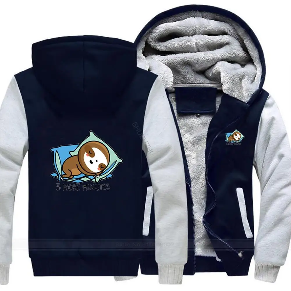 5 more minutes cute kawaii sloth Streetwear Hoody New Hot Thick Sweatshirts Men Hoodies Hip Hop Tracksuits Cool 
5 more minutes cute kawaii sloth Streetwear Hoody New Hot Thick Sweatshirts Men Hoodies Hip Hop Tracksuits Cool