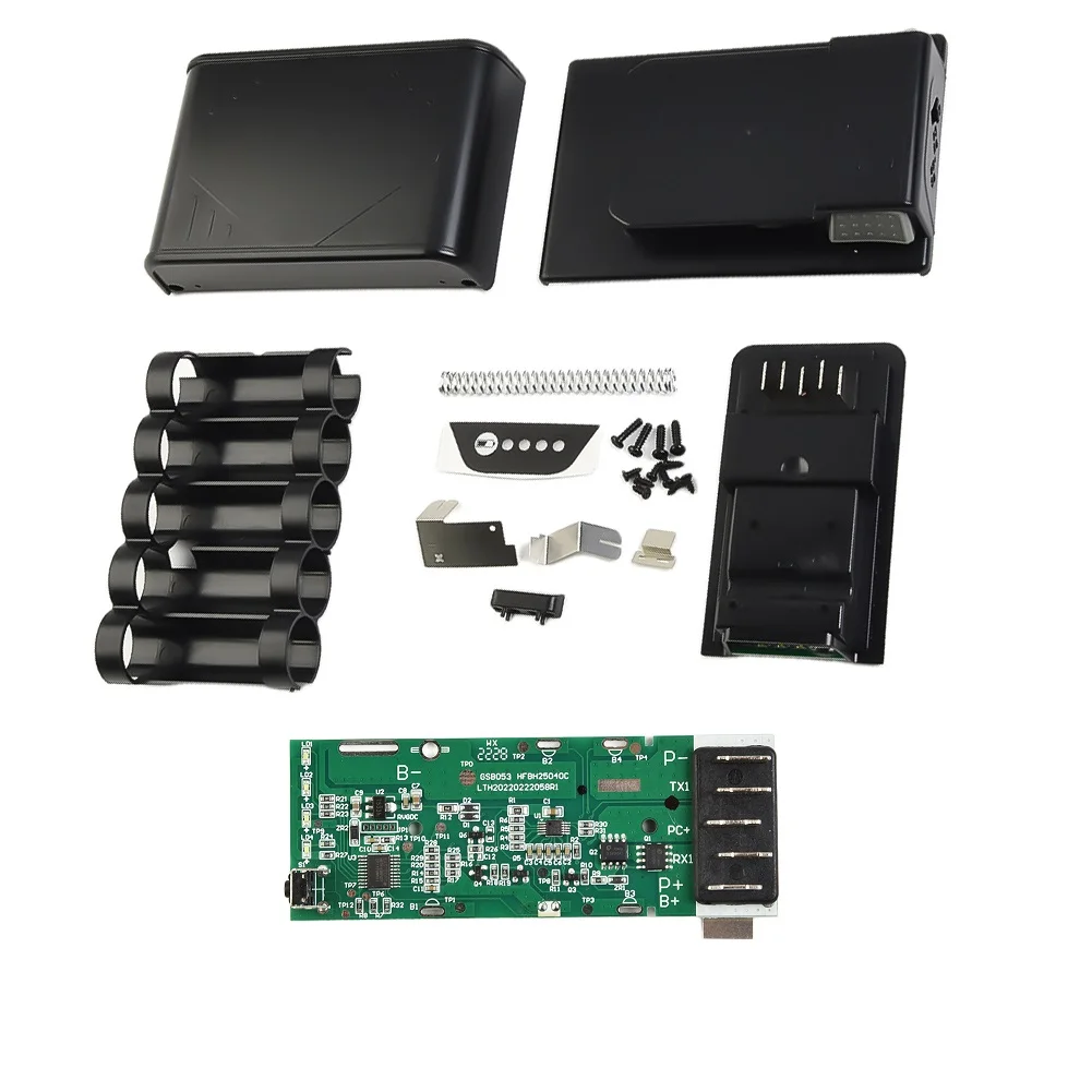 Battery Housing Kit Set PCB Board Li-ion Battery Case PCB Protection Board For Hoover 18V Lithium Battery Power Tool Accessories
Battery Housing Kit Set PCB Board Li-ion Battery Case PCB Protection Board For Hoover 18V Lithium Battery Power Tool Accessories