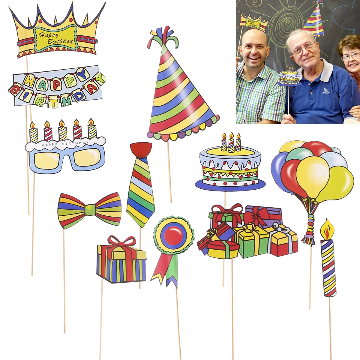 12pcs Party Photo Props Creative Stripe Photography Kits Dress Up Decoration Birthday Party Favor Prop Accessories Bachelorette
12pcs Party Photo Props Creative Stripe Photography Kits Dress Up Decoration Birthday Party Favor Prop Accessories Bachelorette