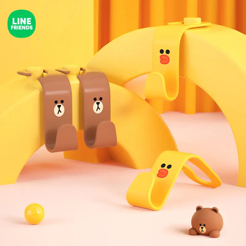 Line Friends Brown Cony Sally Cartoon Kawaii Invisible Multi-Function Super Cute Creative Car Hook In The Back Seat of The Car
Line Friends Brown Cony Sally Cartoon Kawaii Invisible Multi-Function Super Cute Creative Car Hook In The Back Seat of The Car