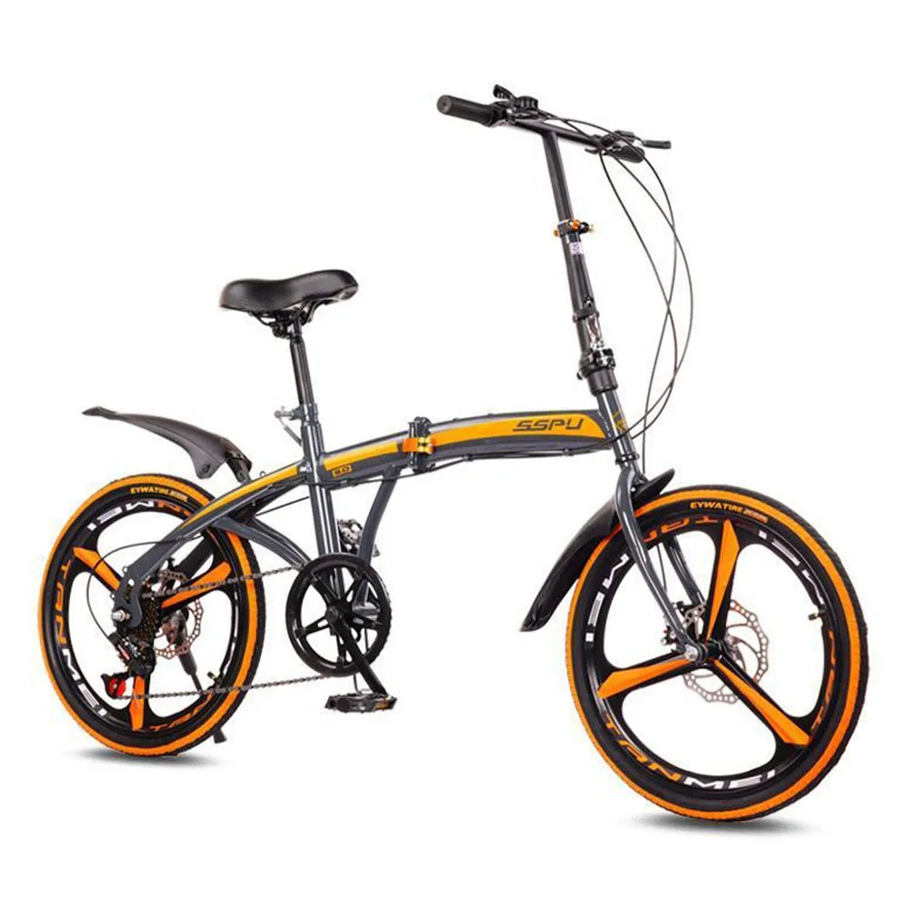 20 Inch Bicycle Foldable Adult Bike Height Can Be Adjusted At Will Anti-Slip And Wear-Resistant Aluminum Alloy Integrated Wheel
20 Inch Bicycle Foldable Adult Bike Height Can Be Adjusted At Will Anti-Slip And Wear-Resistant Aluminum Alloy Integrated Wheel
