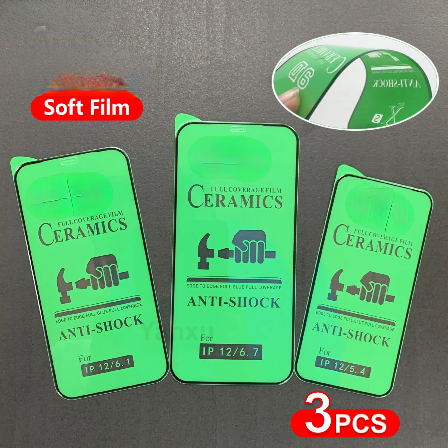 Hot Sales Factory Direct Selling For iPhone 13 12 Mini 11 Pro XR XS Max X 8 7 6 Plus Full Cover Screen Protector On 13 Anti-shoc
Hot Sales Factory Direct Selling For iPhone 13 12 Mini 11 Pro XR XS Max X 8 7 6 Plus Full Cover Screen Protector On 13 Anti-shoc