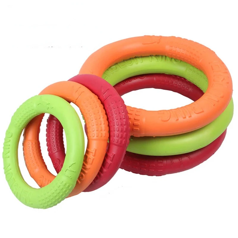 18CM Dog Toys Pet Flying Discs Puppy Training Toy Ring Resistant Bite Floating Toy Game Interactive Dog Supplies
18CM Dog Toys Pet Flying Discs Puppy Training Toy Ring Resistant Bite Floating Toy Game Interactive Dog Supplies
