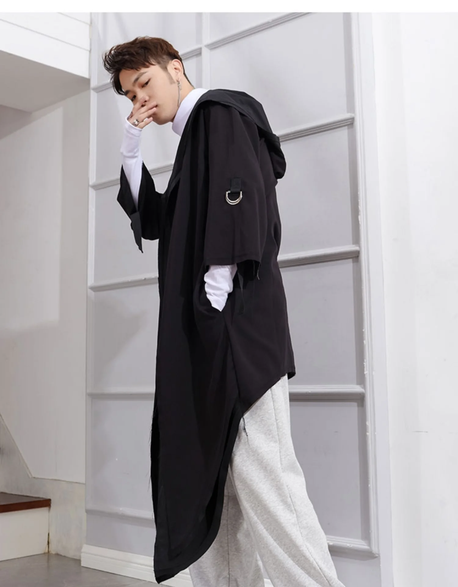 and summer Spring new Capris casual pants sportswear elastic waist fabric loose opening adjustable men's fashion
and summer Spring new Capris casual pants sportswear elastic waist fabric loose opening adjustable men's fashion