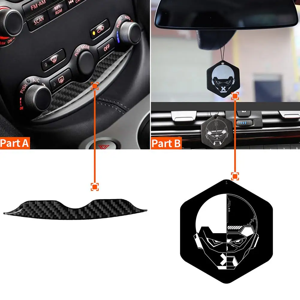 Carbon Fiber Air Conditioning Trim Stripe Cover Car Styling Decoration Accessories Compatible For 370z Left Right Driving
Carbon Fiber Air Conditioning Trim Stripe Cover Car Styling Decoration Accessories Compatible For 370z Left Right Driving