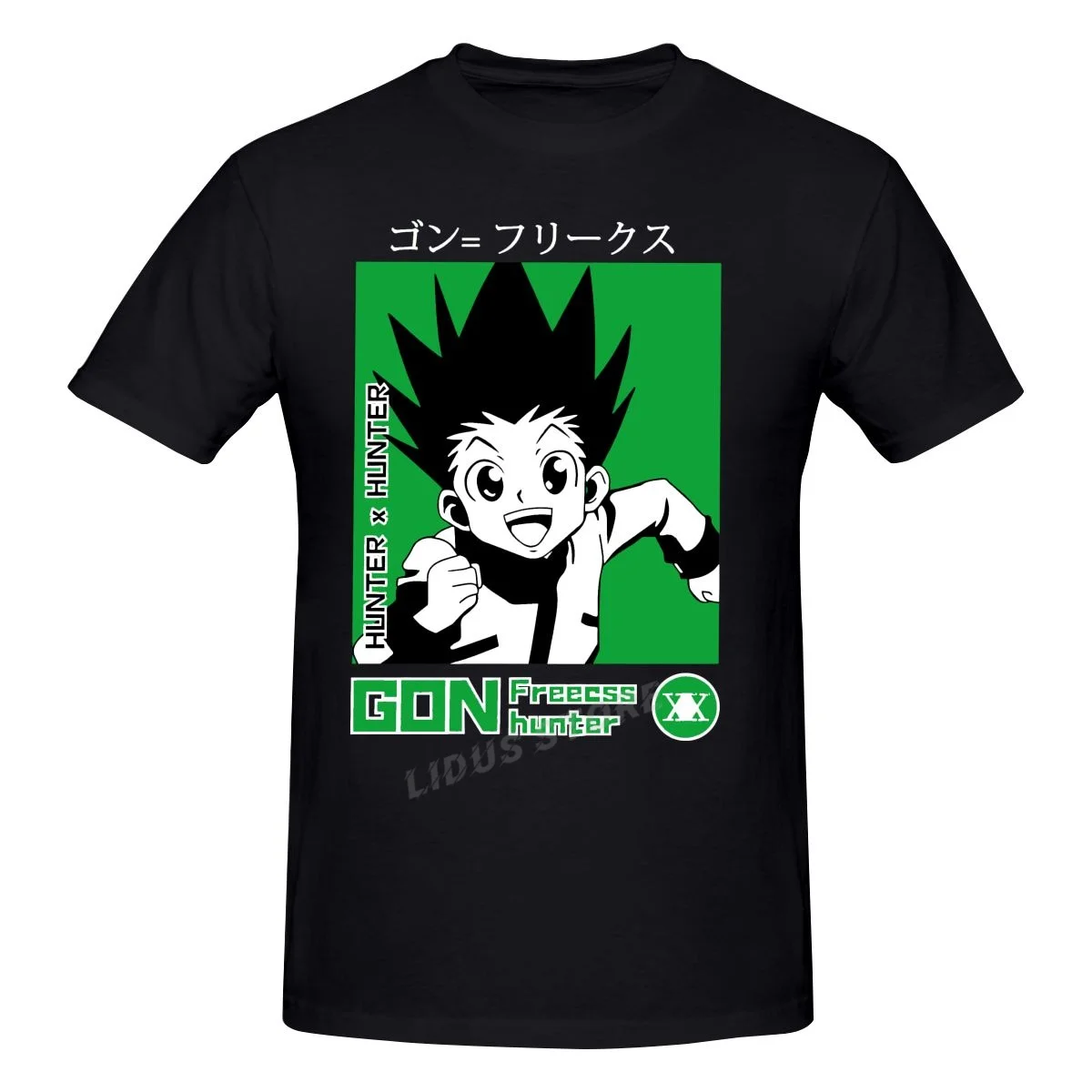 Hunter X Leisure Gon Freecss футболка с японским аниме одежда в стиле Харадзюку хлопковые