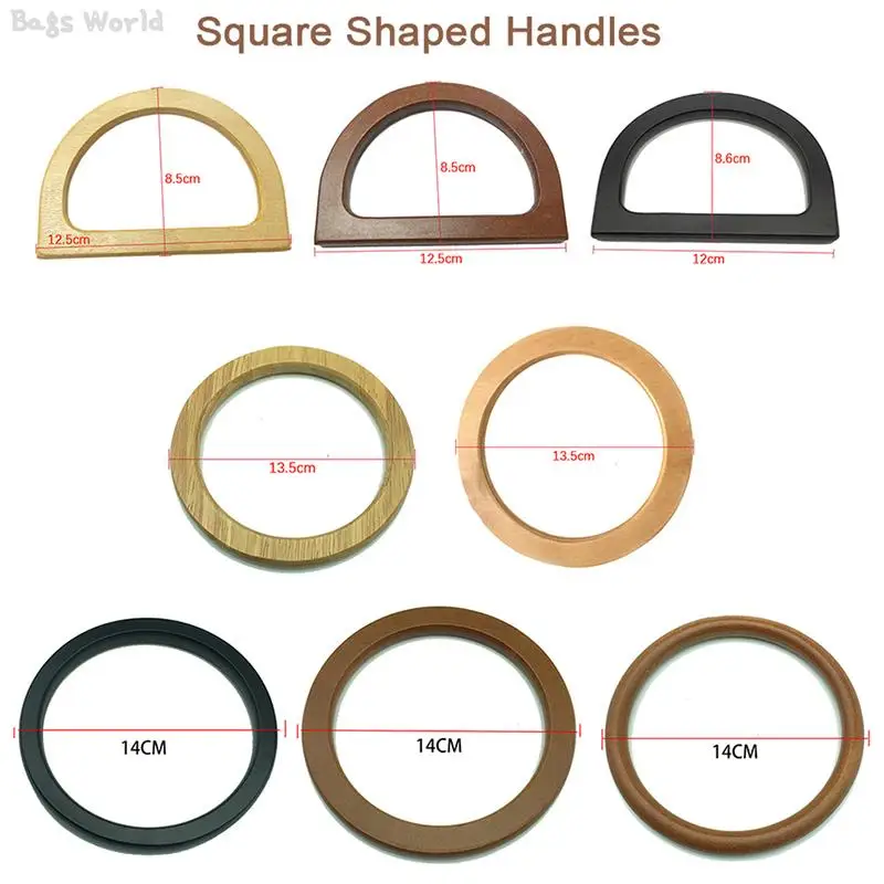 Solid Wood Handle Replacement DIY Handmade Bag Woven Bag Purse Handbag Bag Handles Ring Portable Bag DIY Bag Parts Accessories
Solid Wood Handle Replacement DIY Handmade Bag Woven Bag Purse Handbag Bag Handles Ring Portable Bag DIY Bag Parts Accessories