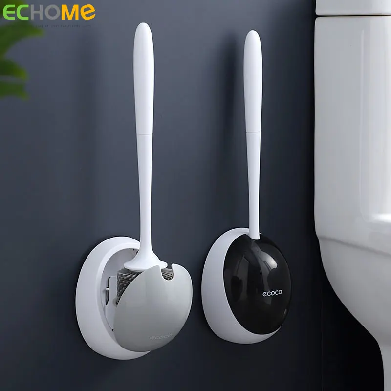 ECHOME Toilet Brush Silica Gel No Dead Corner Drainable Toilet Washing Automatic Opening Closing Wall Mounted Long Handle Brush
ECHOME Toilet Brush Silica Gel No Dead Corner Drainable Toilet Washing Automatic Opening Closing Wall Mounted Long Handle Brush