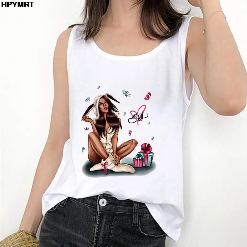 New Summer Streetwear Harajuku Fashion girl Cartoon Graphic Print women's clothing Vest Sleeveless soft comfortable Casual Tops
New Summer Streetwear Harajuku Fashion girl Cartoon Graphic Print women's clothing Vest Sleeveless soft comfortable Casual Tops