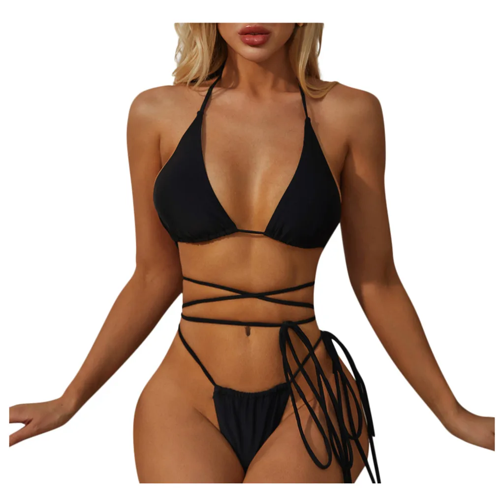 Bikini Women Brazilian Push-Up Beachwear Swimwear Bandeau Swimsuit Bandage Set Swimwears Swimwears Women's bathing suits
Bikini Women Brazilian Push-Up Beachwear Swimwear Bandeau Swimsuit Bandage Set Swimwears Swimwears Women's bathing suits