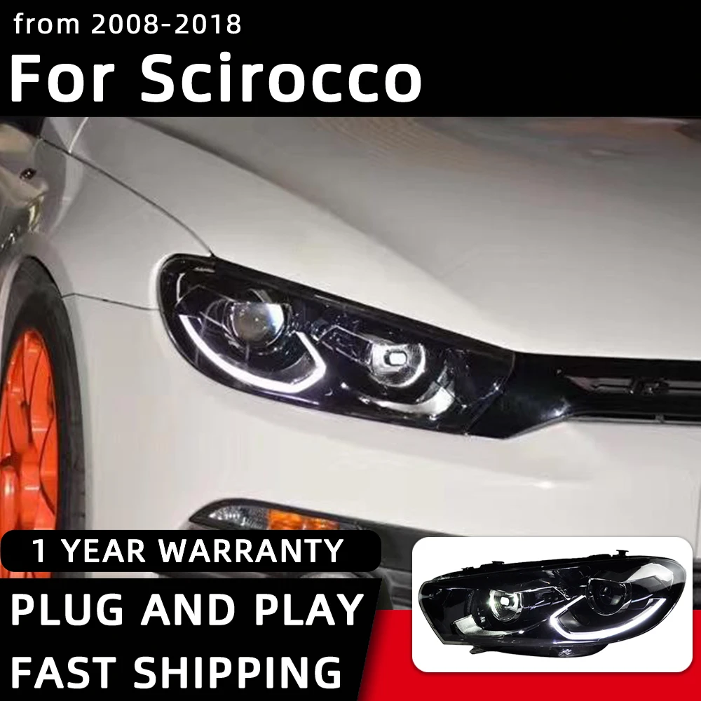 Headlight For VW Scirocco R LED Headlights 2008-2018 Head Lamp Car Styling DRL Signal Projector Lens Automotive Accessories
Headlight For VW Scirocco R LED Headlights 2008-2018 Head Lamp Car Styling DRL Signal Projector Lens Automotive Accessories
