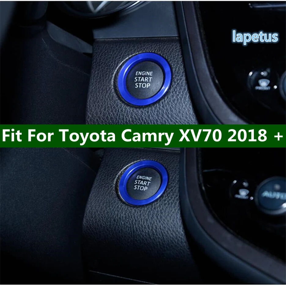 Engine Start Stop Keyless System Button Decor Cover Stickers Trim Ring Styling Fit For Toyota Camry XV70 2018 - 2023 Accessories
Engine Start Stop Keyless System Button Decor Cover Stickers Trim Ring Styling Fit For Toyota Camry XV70 2018 - 2023 Accessories