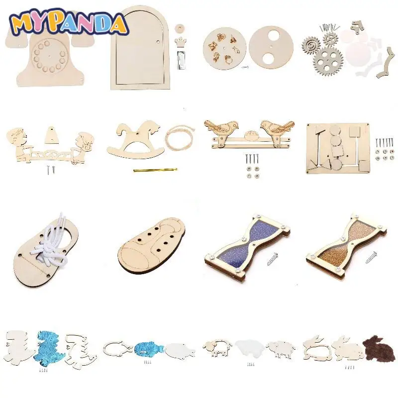Clock Gear Dinosaur Hourglass Cat Skateboard Sparrow Eating Rice Door Shoes Phone Bunny Horse Seesaw Busy Board Accessories
Clock Gear Dinosaur Hourglass Cat Skateboard Sparrow Eating Rice Door Shoes Phone Bunny Horse Seesaw Busy Board Accessories