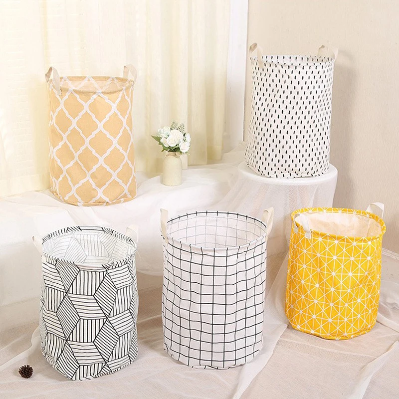 Cotton Home Capacity Organizer Storage Clothing Round Foldable Waterproof Children Large Toy Laundry Basket Bucket Linen
Cotton Home Capacity Organizer Storage Clothing Round Foldable Waterproof Children Large Toy Laundry Basket Bucket Linen