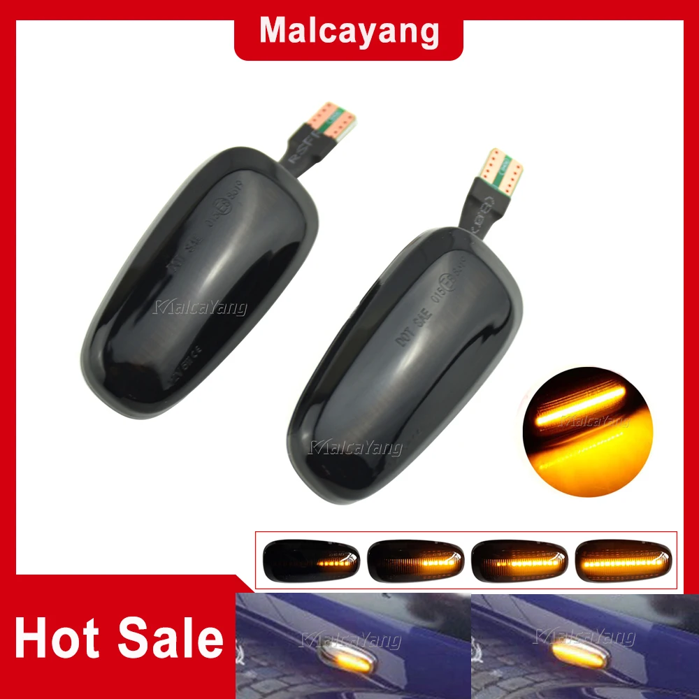 2PCS Dynamic Turn Signal Light Fender For Opel Astra G Zafira A 1999-2005 Chevrolet Cadillac LED Side Marker Blinker Lamp
2PCS Dynamic Turn Signal Light Fender For Opel Astra G Zafira A 1999-2005 Chevrolet Cadillac LED Side Marker Blinker Lamp