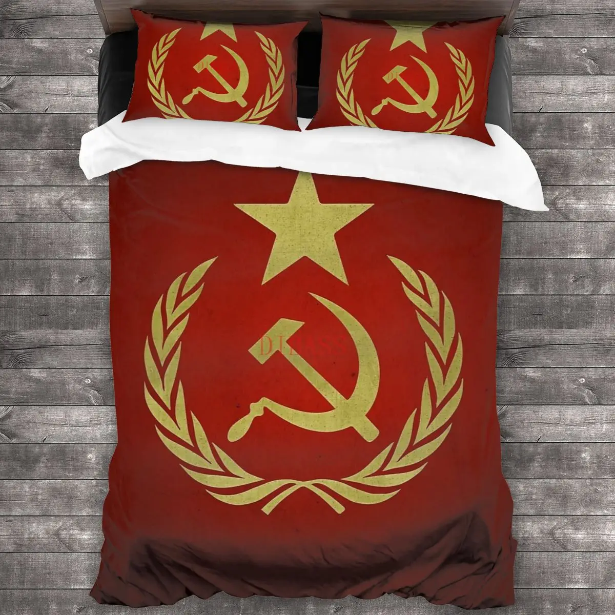 Hammer Sickle Star Flag (Communist) Soft Microfiber Comforter Set with 2 Pillowcase Quilt Cover With Zipper Closure
Hammer Sickle Star Flag (Communist) Soft Microfiber Comforter Set with 2 Pillowcase Quilt Cover With Zipper Closure