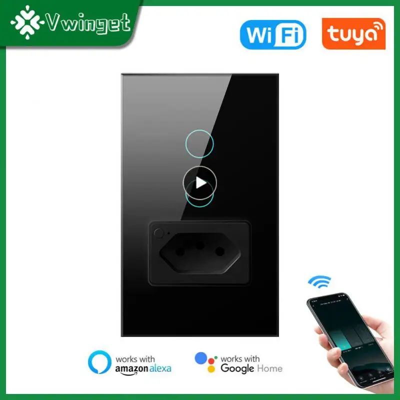 100v-240v 50/60hz Smart Socket Brazilian Regulations App Smart Life/graffiti Smart Remote Control Wifi Wall Light Switch
100v-240v 50/60hz Smart Socket Brazilian Regulations App Smart Life/graffiti Smart Remote Control Wifi Wall Light Switch
