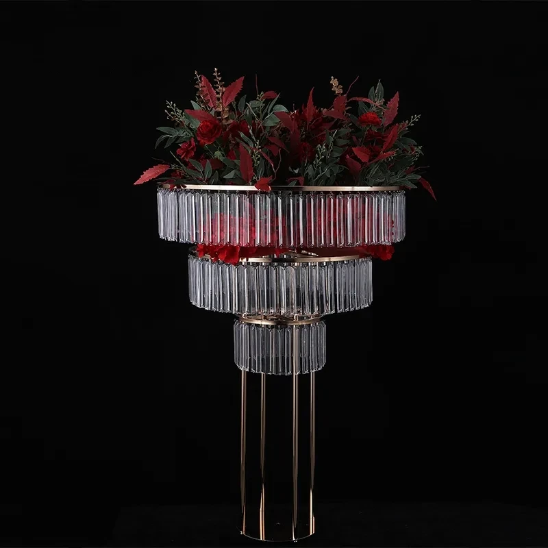 2pcs New Style Crystal Flower Rack Gold Arch Stand Road Lead Wedding Centerpiece Flower Rack For Event Party Decoration
2pcs New Style Crystal Flower Rack Gold Arch Stand Road Lead Wedding Centerpiece Flower Rack For Event Party Decoration