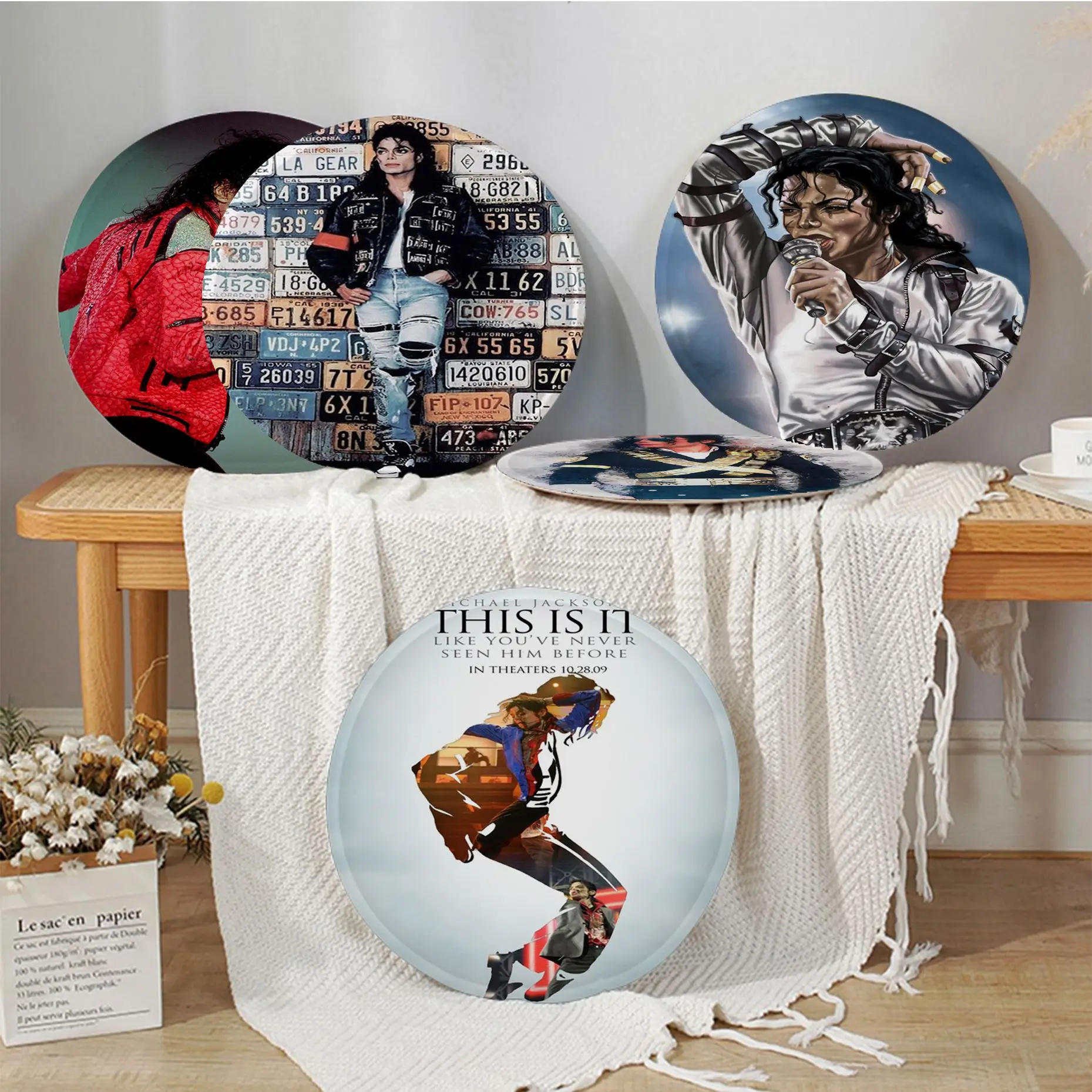 Musicians Singer Michael Jackson Decorative Meditation Cushion Stool Pad Dining Chair Tatami Seat Cushion Anti-Slip Sofa Cushion
Musicians Singer Michael Jackson Decorative Meditation Cushion Stool Pad Dining Chair Tatami Seat Cushion Anti-Slip Sofa Cushion