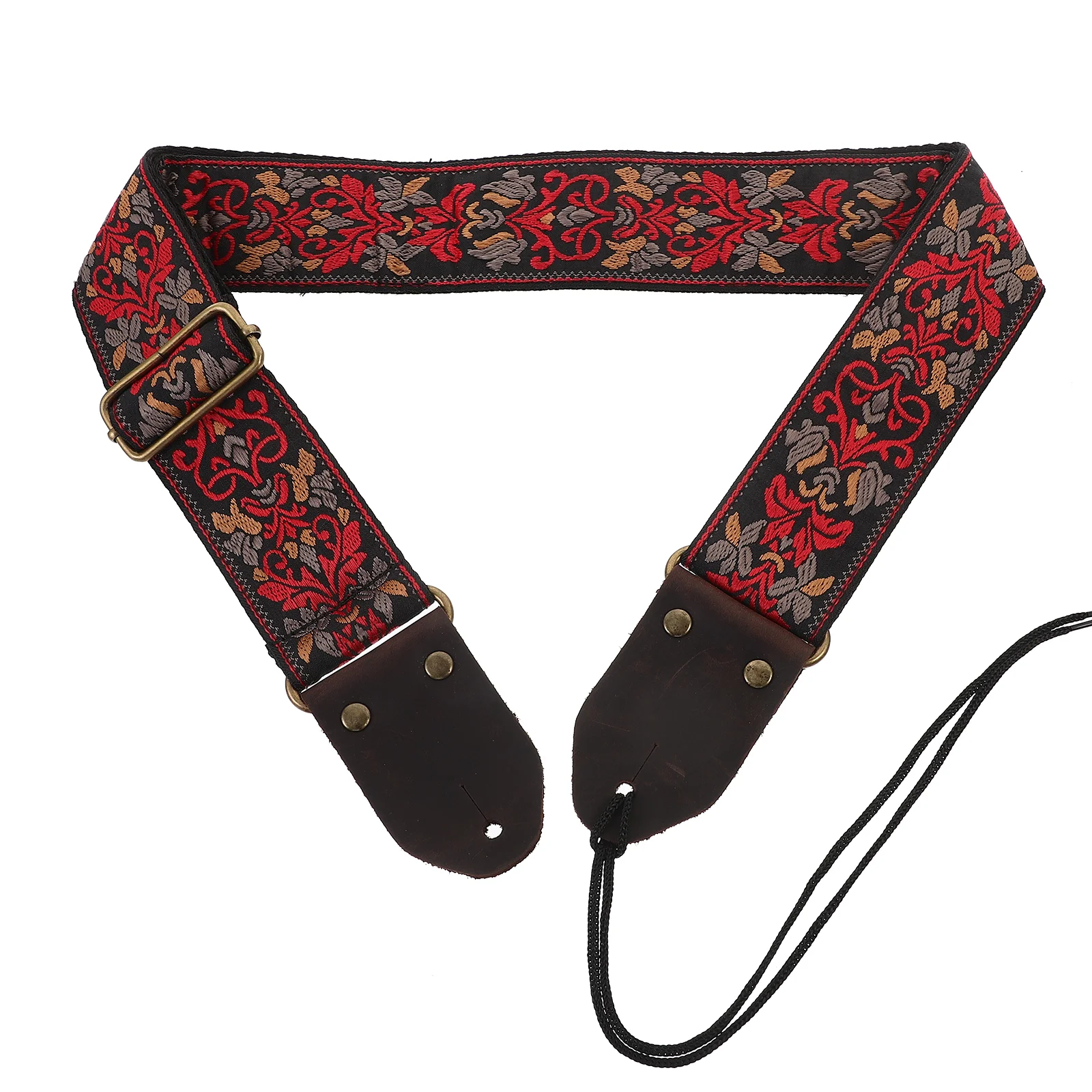 Embroidered Guitar Strap Practical Belt Printing Folk Use Shoulder Widened Accessory Tote Bag
Embroidered Guitar Strap Practical Belt Printing Folk Use Shoulder Widened Accessory Tote Bag